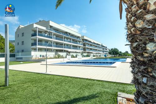 Bazén v ubytování Apartamentos Don Pedro Casa Azahar nebo v jeho okolí