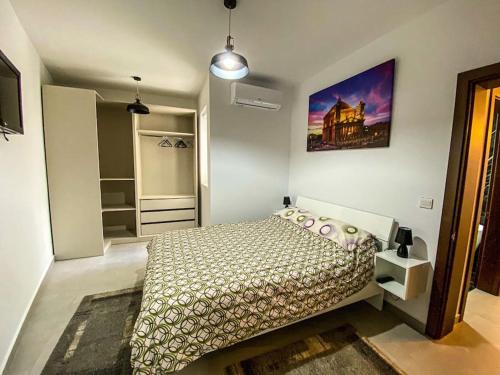 Postel nebo postele na pokoji v ubytování Luxurious Apartment 6th Floor