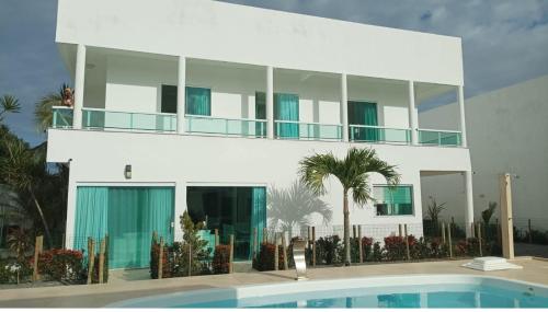 Πισίνα στο ή κοντά στο Casa de férias 3 quartos e 1 suíte