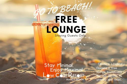Certifikát, hodnocení, plakát nebo jiný dokument vystavený v ubytování LOW COST RESORT MANZA BEACH （旧：北海荘）