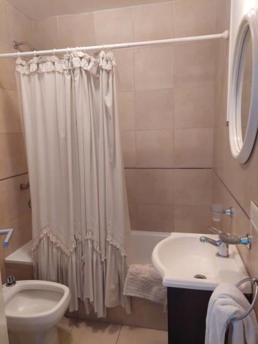 Ein Badezimmer in der Unterkunft Complejo Los Ramones