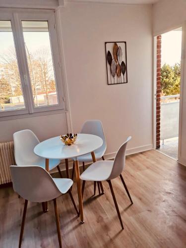 Ruang duduk di Appartement Prestige - Amiens