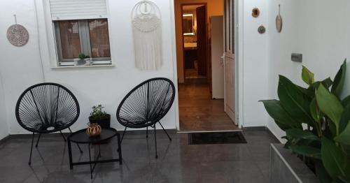 Χώρος καθιστικού στο achlia beach apartments 3