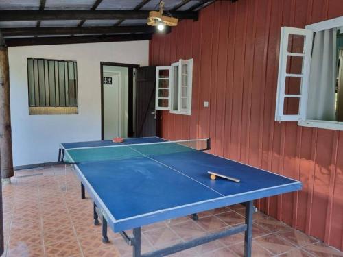 Stolní tenis v ubytování Refúgio do Vale nebo okolí