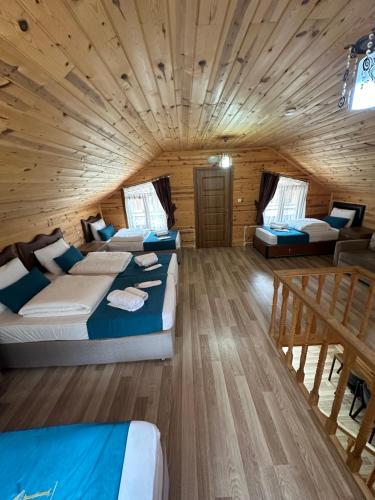 Postel nebo postele na pokoji v ubytování Vadi Bungalow