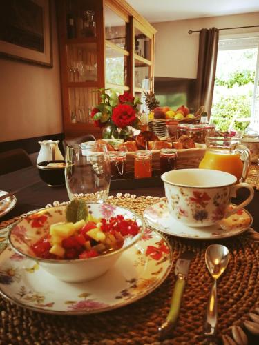 Mad på bed and breakfast-stedet eller i nærheden