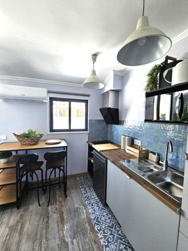 Dapur atau dapur kecil di Ferragudo Aqua Charme