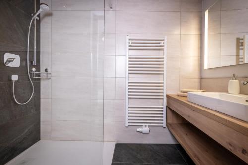 A bathroom at Hinterburghof