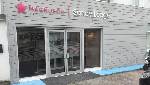Exteriér nebo vchod ubytování Magnuson Hotel Sandy Lodge Newquay
