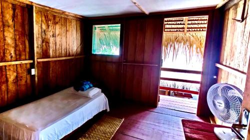 Postel nebo postele na pokoji v ubytování Amazonas Life Camp