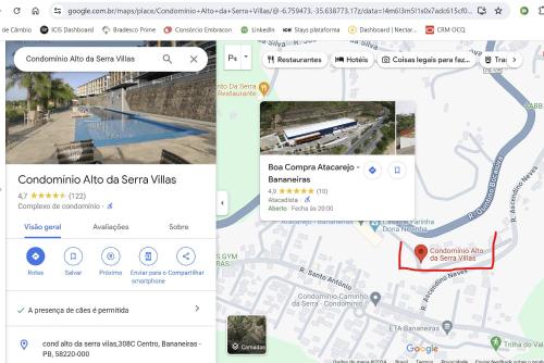 Afbeelding uit fotogalerij van Apartamentos dos Sonhos Bananeiras in Bananeiras