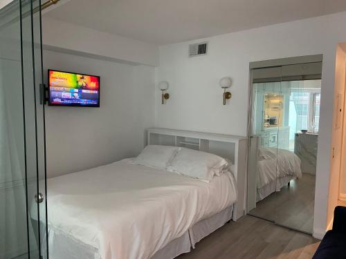 Letto o letti in una camera di Yorkville Terrace