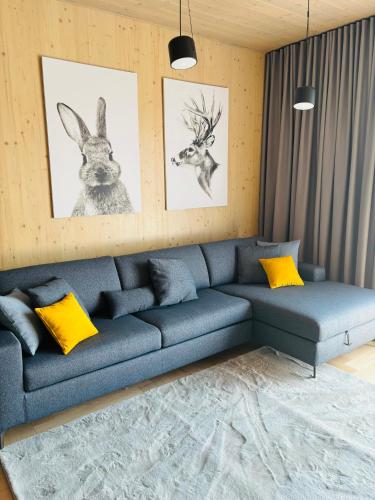 Zona de estar de Apartman for you Hrabusice J4