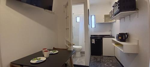 Living Huelenにあるキッチンまたは簡易キッチン