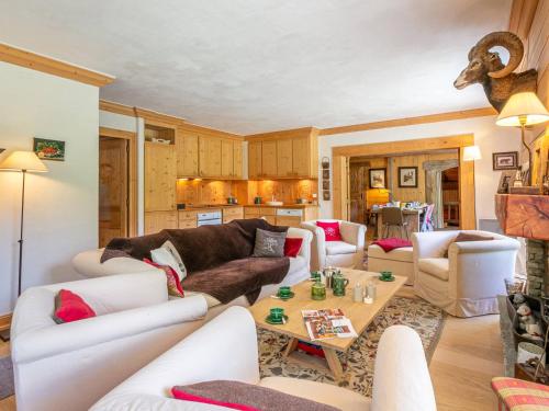 Superbe appartement chalet, plein sud, au pied des pistes avec services haut de gamme
