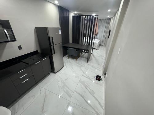 Η κουζίνα ή μικρή κουζίνα στο Design Loft - Near Copacabana Palace Hotel and Copacabana Beach