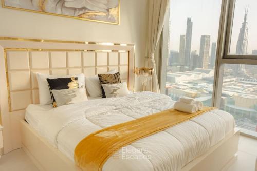 Gallery image of Elegant 2 BR Apt, amazing Fountains and Burj Views in Dubai