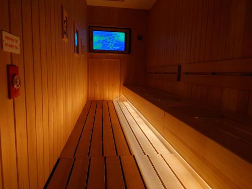 TV a/nebo společenská místnost v ubytování ALA HOTEL KYOTO