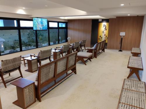 Posezení v ubytování ALA HOTEL KYOTO