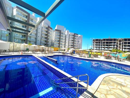 Swimmingpoolen hos eller tæt på Lagoa ECO TOWERS ao lado do parque