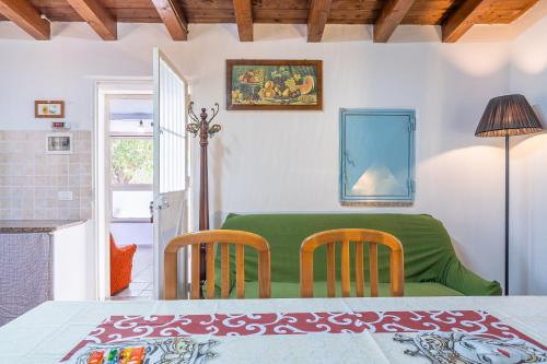 Postel nebo postele na pokoji v ubytování Casa Fenicottero Longarini