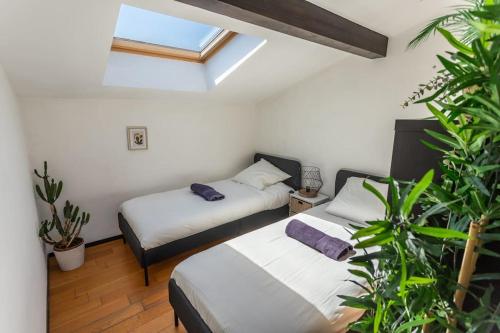 Roof Top in Center of Toulouse-Free Parking-