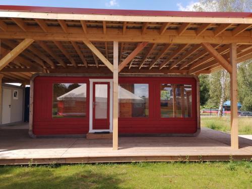 キャンプ場が所在する建物