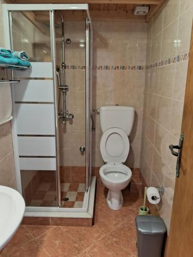 Ένα μπάνιο στο Anemos Guest House Karpathos