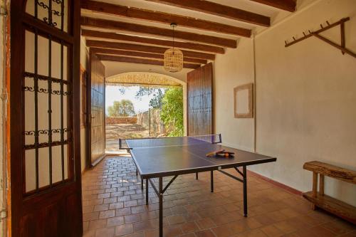 Πινγκ πονγκ στο Virrey Finca Hotel ή εκεί κοντά