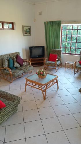 Posezení v ubytování Bali Hai House