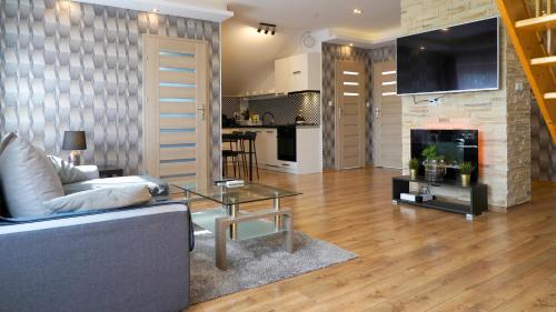 Η κουζίνα ή μικρή κουζίνα στο Apartments ALKANTARA