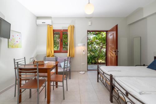 Posezení v ubytování Stratos by mRoom Apartments