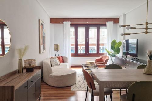 130m2 Premium & Central & Parking - ALOHA Bilbao