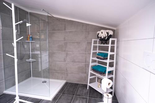 Wolfgangsee Appartementsにあるバスルーム