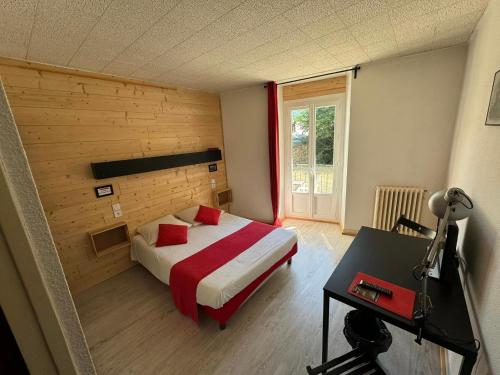 Postel nebo postele na pokoji v ubytování Aparthotel Le Petit Train