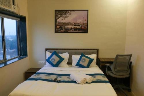 Postel nebo postele na pokoji v ubytování Hotel VRC