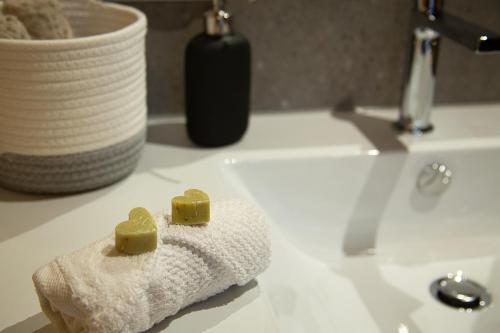 Kúpeľňa v ubytovaní Eichen Lodge Mellau