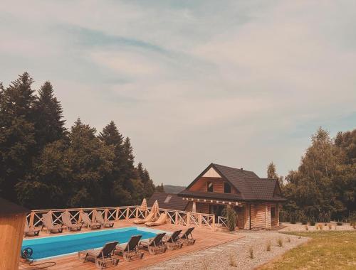 Chałupy w Lesie Skawinki