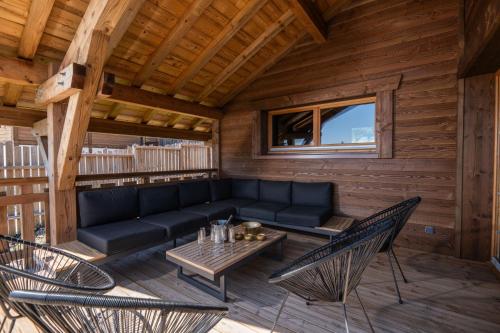 Chalet Emeraude, chalet de luxe avec vue montagne