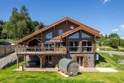 Chalet Emeraude, chalet de luxe avec vue montagne