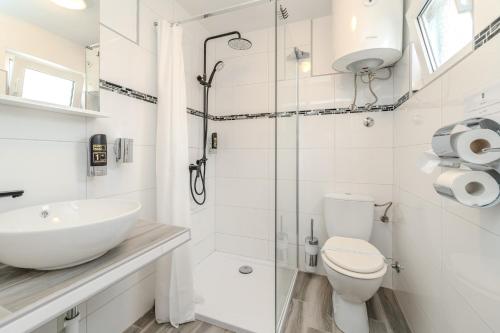 Koupelna v ubytování Guesthouse Kod Spavalice
