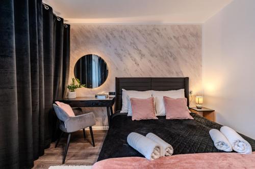 Postel nebo postele na pokoji v ubytování Guesthouse Kod Spavalice