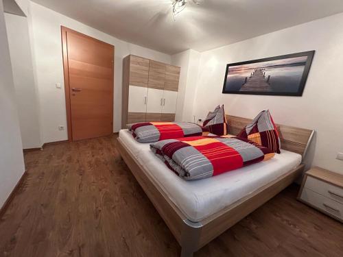Ferienwohnung Mohrにあるベッド