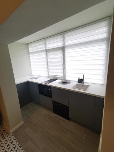 Dapur atau dapur kecil di Luxury Apartment Twins