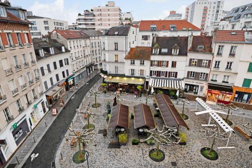 O edifício em que o apartamento se localiza