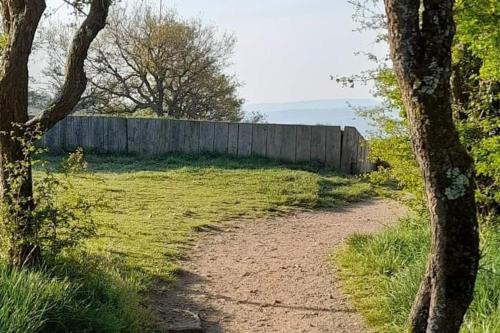 Zahrada ubytování Petite maison chaleureuse avec une vue imprenable
