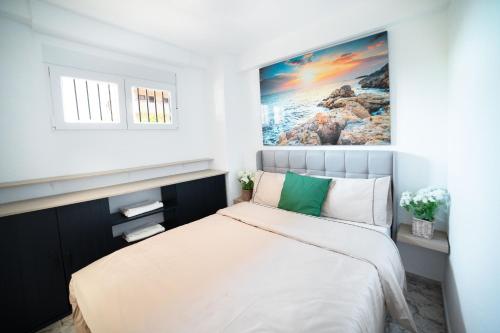 Ένα ή περισσότερα κρεβάτια σε δωμάτιο στο Maison Miramar Cabo Cervera