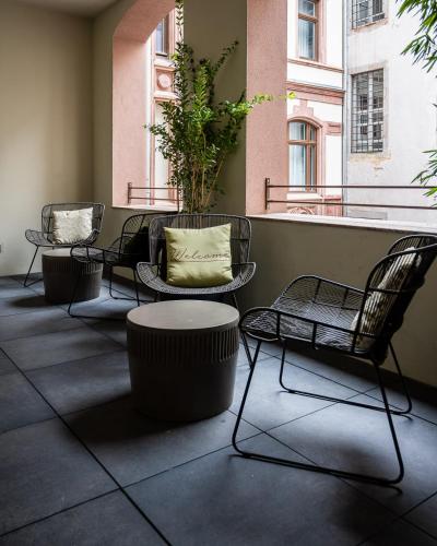 Un lugar para sentarse en GRONERS Leipzig City Center