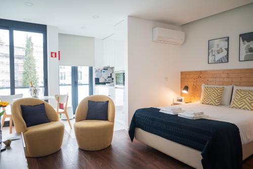Sunflower Luxury Loft w AC Downtown and Metro