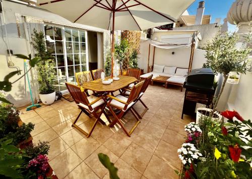 Luxury penthouse center appartement